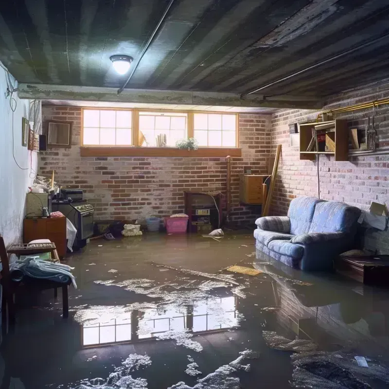 Flooded Basement Cleanup in Gatesville, NC